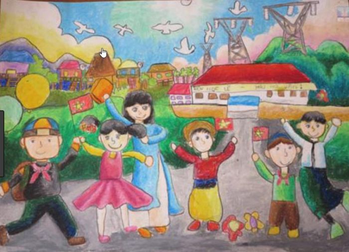 tranh ve mai truong 31