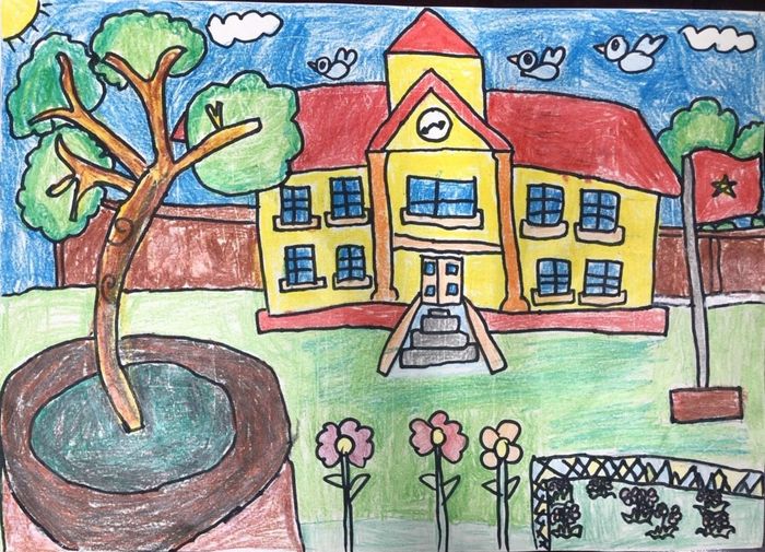 tranh ve mai truong 32