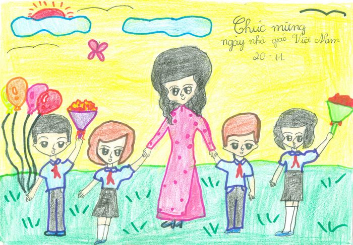 tranh ve mai truong 39