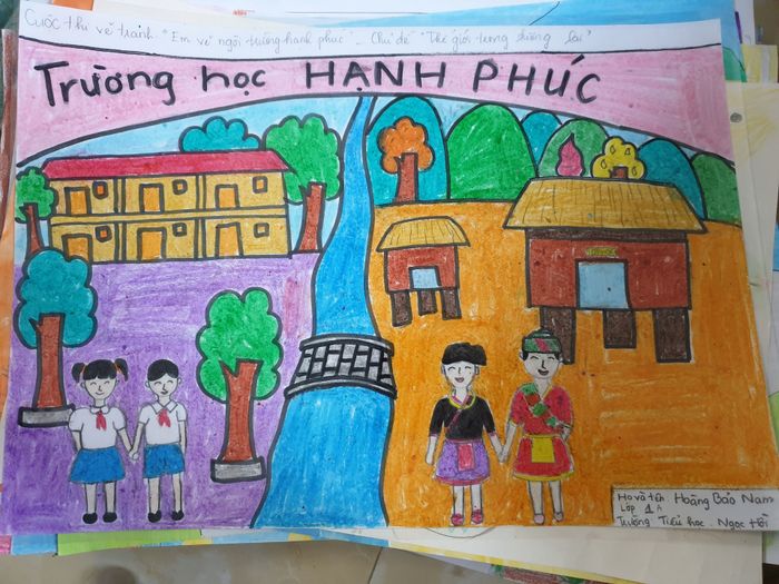 tranh ve mai truong 45