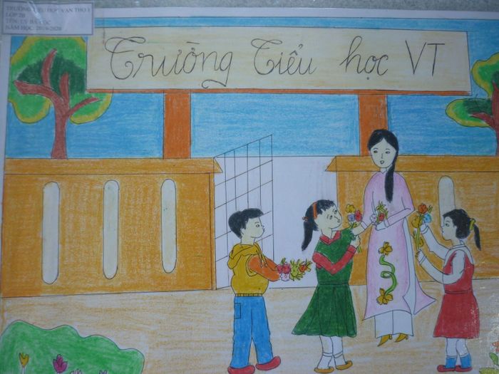 tranh ve mai truong 50