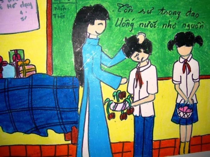 tranh ve mai truong 7