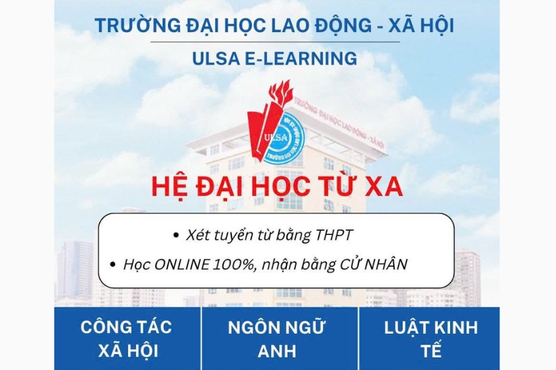 Đại học từ xa trường Đại học Lao động - Xã hội