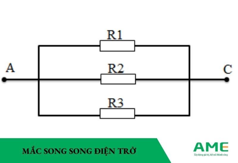 cách mắc song song điện trở