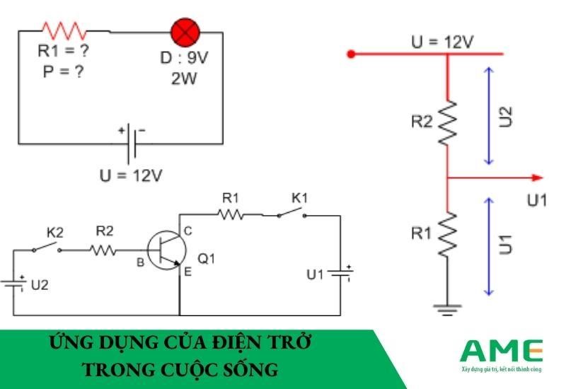 ứng dụng của điện trở trong cuộc sống