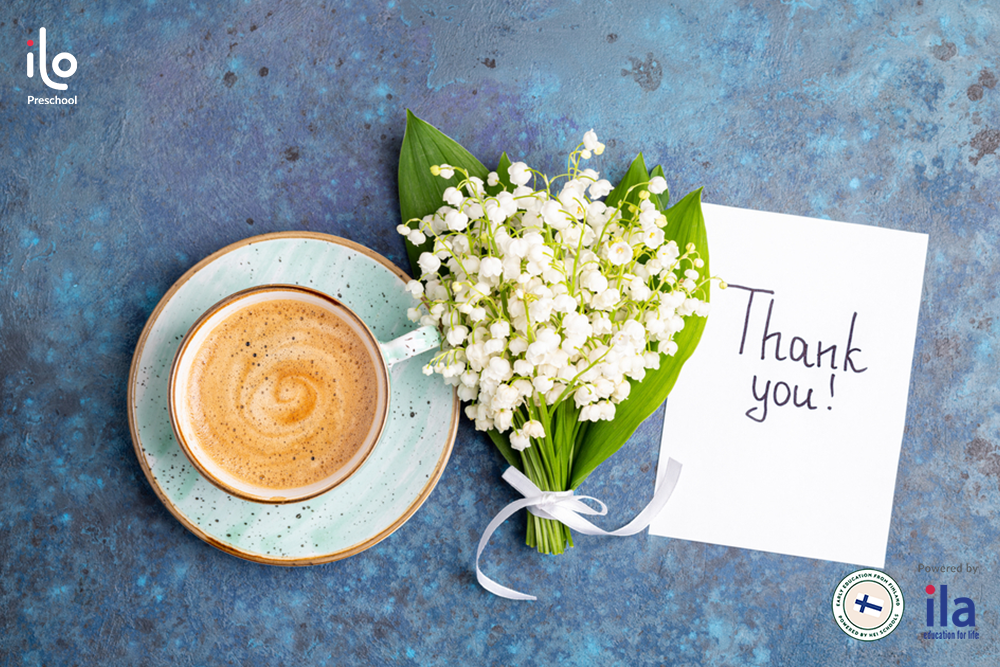 Nói lời cảm ơn cô giáo mầm non bằng tiếng Anh