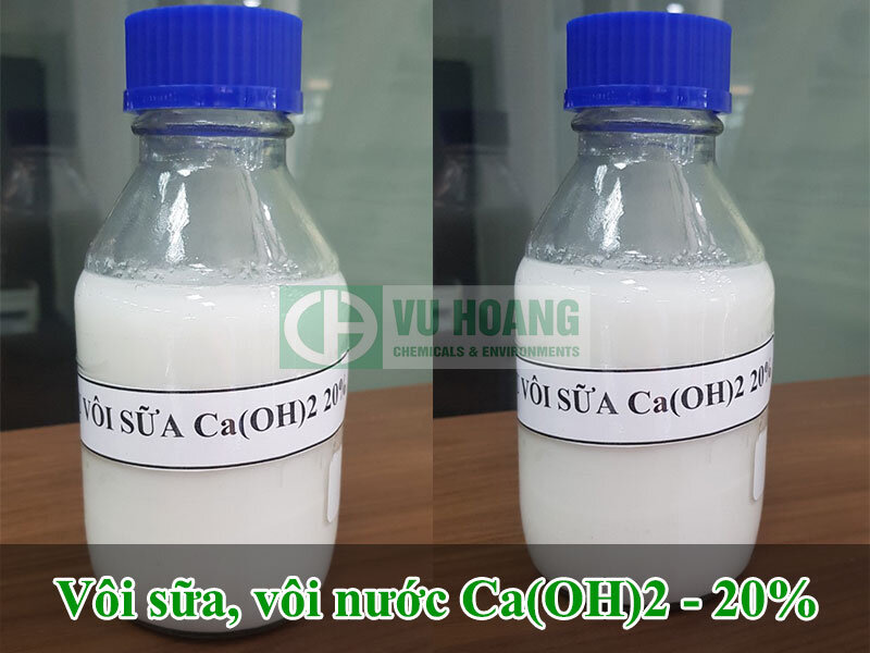 Vôi sữa, vôi nước Ca(OH)2 - 20%