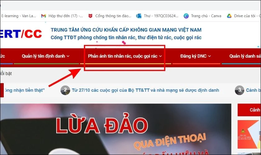 Chặn cuộc gọi lừa đảo từ đầu số 024 888 của mạng Digitel qua website VNCERT là gì?