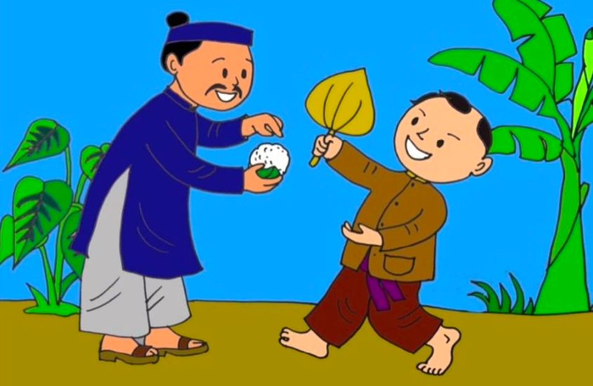 Bài thơ: Thằng Bờm có cái quạt mo