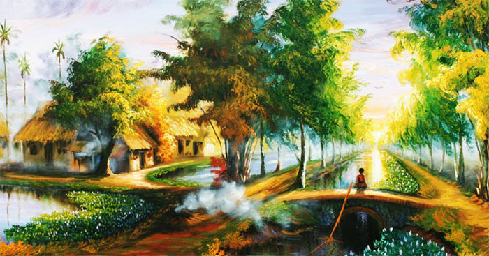 2 kho dau day thon vi da