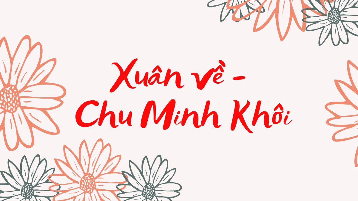 Những bài thơ hay về mùa xuân