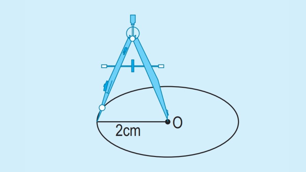 Bán kính có nhiều vai trò trong toán học hình tròn