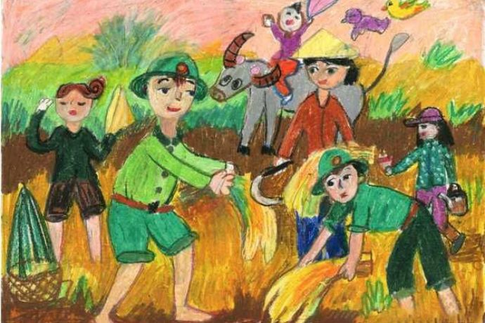 Tổng hợp 30+ tranh vẽ chú bộ đội đẹp nhất cho trẻ