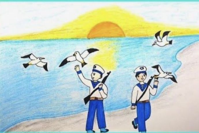 Tổng hợp 30+ tranh vẽ chú bộ đội đẹp nhất cho trẻ