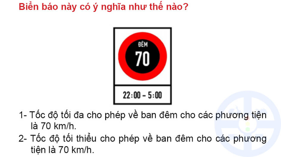 Biển báo này có ý nghĩa như thế nào?