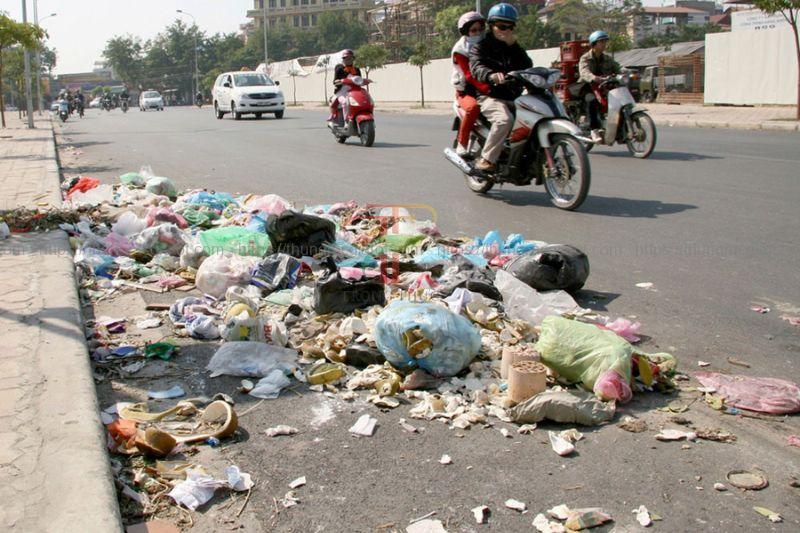 tác hại của xả rác bừa bãi