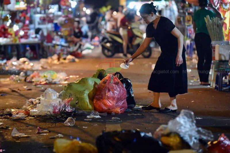 tác hại của việc vứt rác bừa bãi