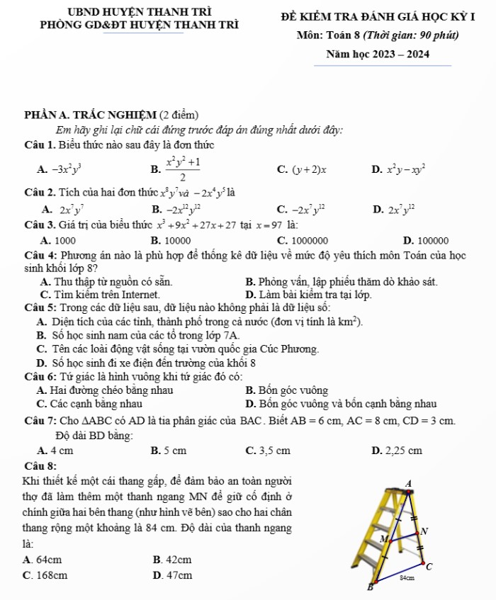 cac dang toan lop 8 hoc ki 1 co loi giai 2