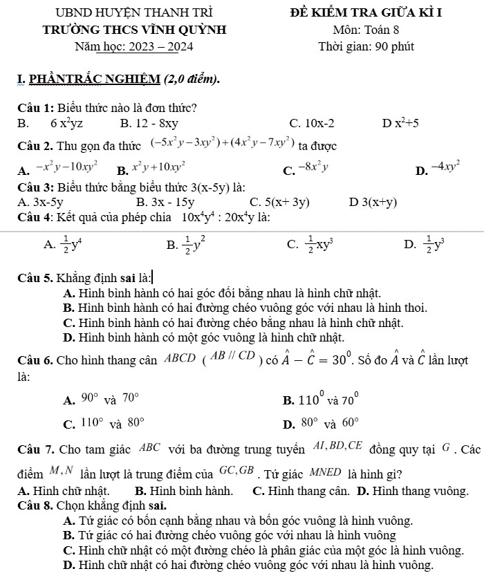 cac dang toan lop 8 hoc ki 1 co loi giai 5