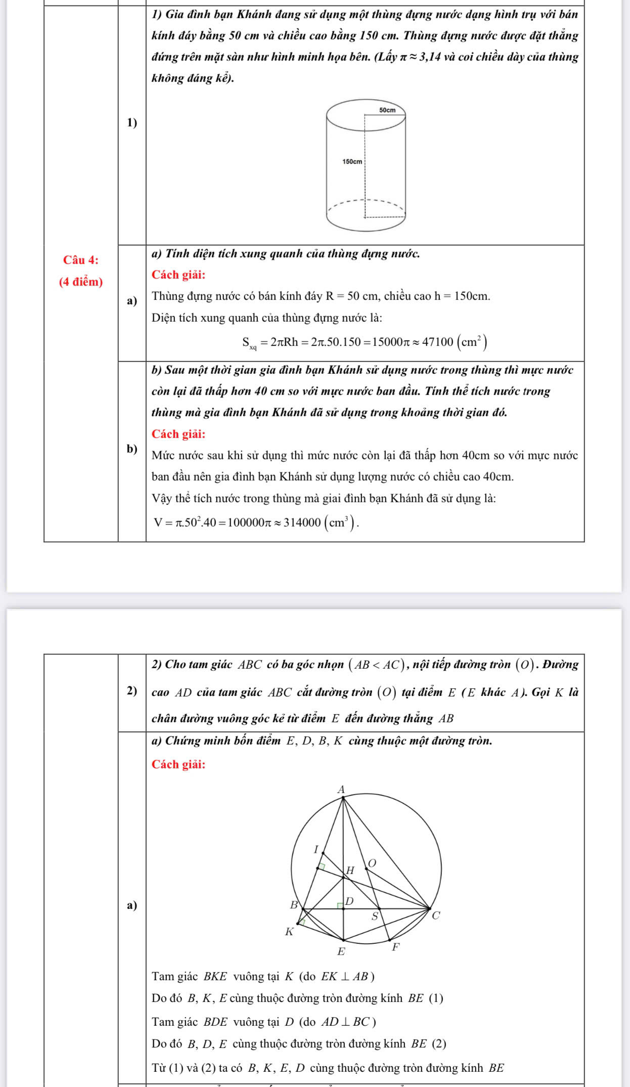 Đề thi, giải đề môn Toán vào lớp 10 ở Hà Nội năm 2025
