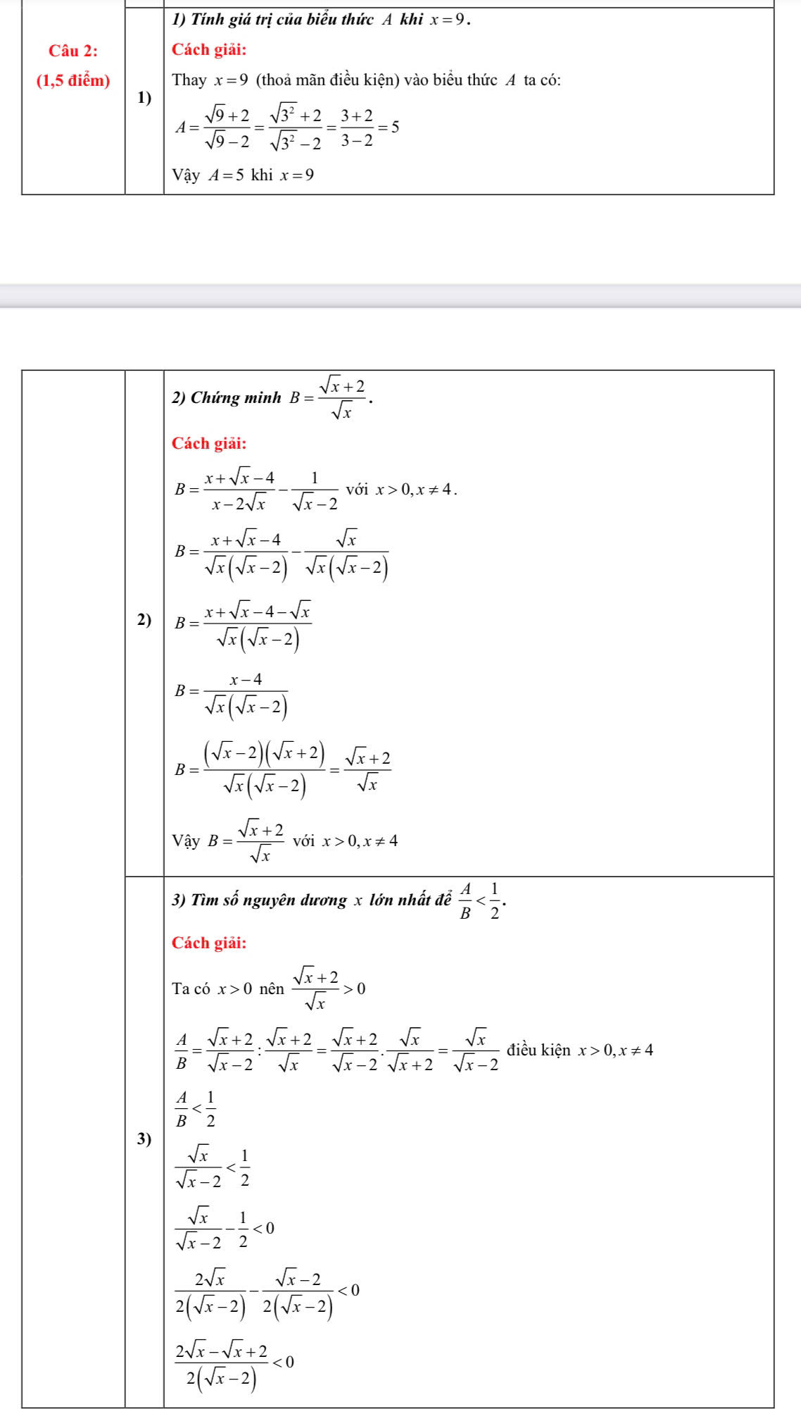 Đề thi, giải đề môn Toán vào lớp 10 ở Hà Nội năm 2025