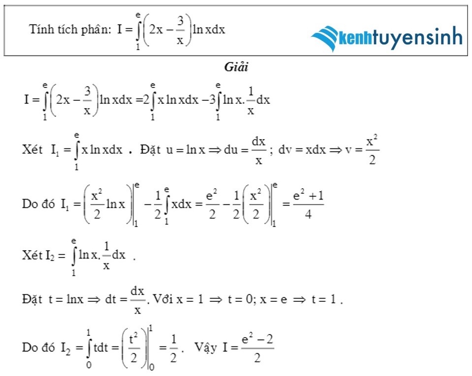 tích phân phối hợp