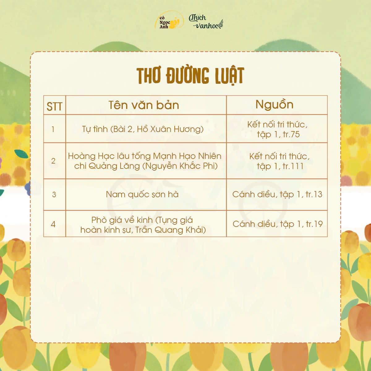 Thơ Đường luật