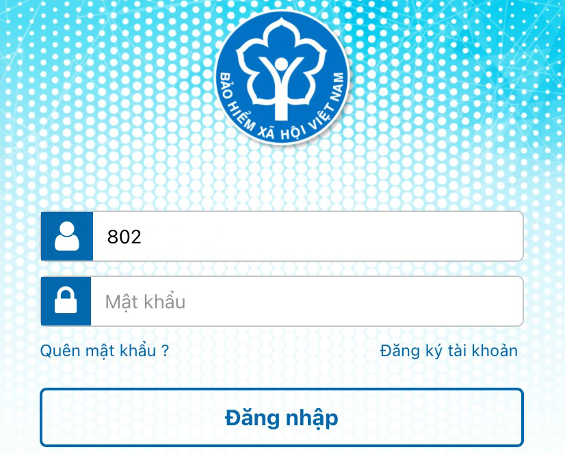 Đăng nhập VneID xin cấp lại sổ bảo hiểm xã hội online