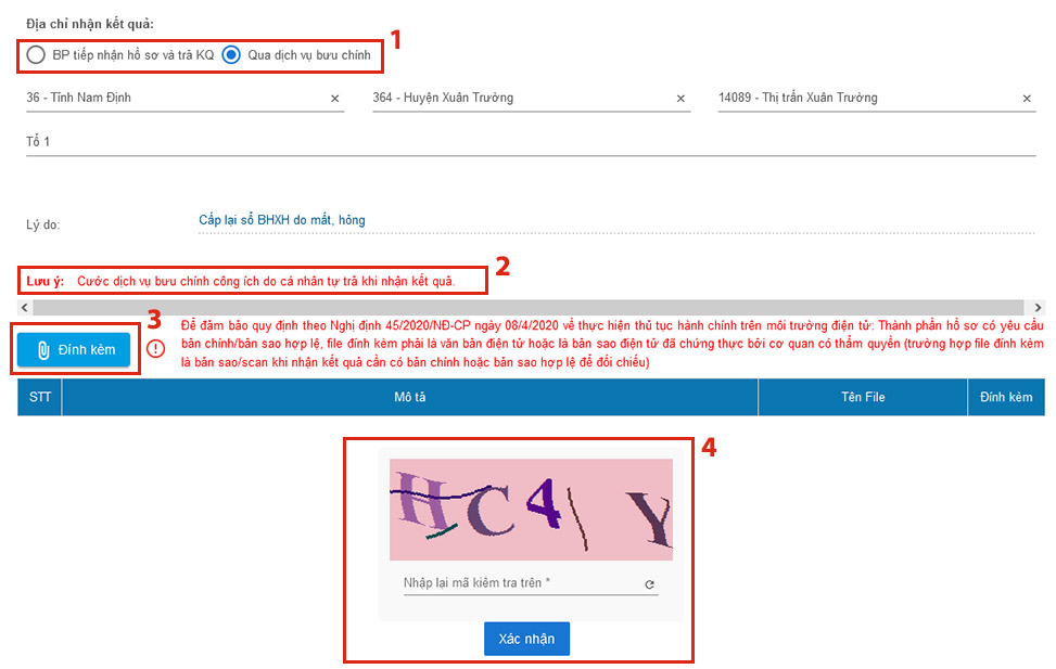 thủ tục làm lại sổ bảo hiểm xã hội