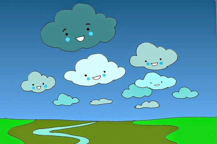 Hình ảnh truyện mầm non cô mây
