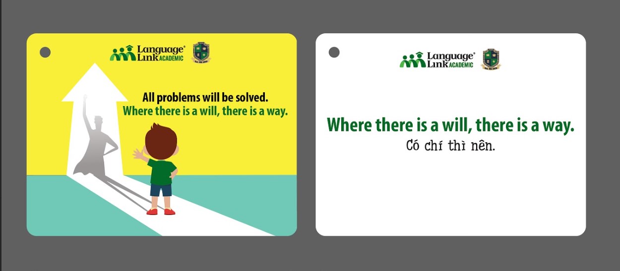 Thành ngữ để không bỏ cuộc