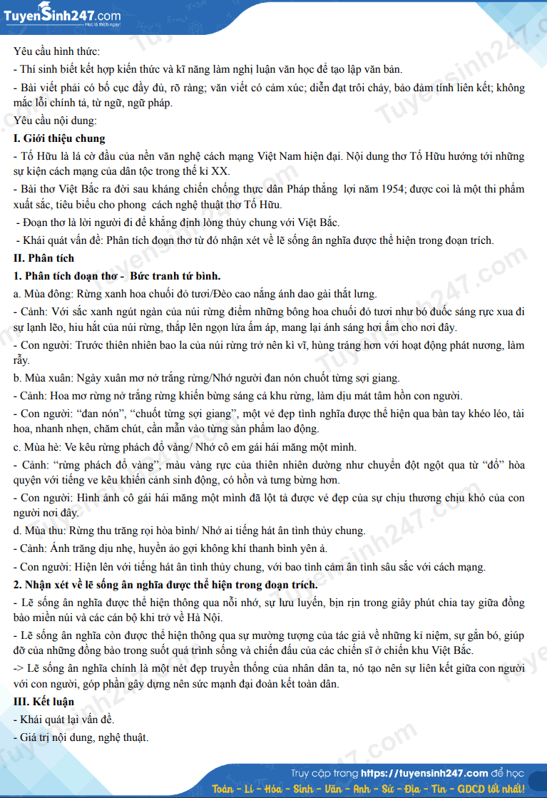 Huong dan giai de minh hoa 2023 tot nghiep THPT - Tat ca cac mon