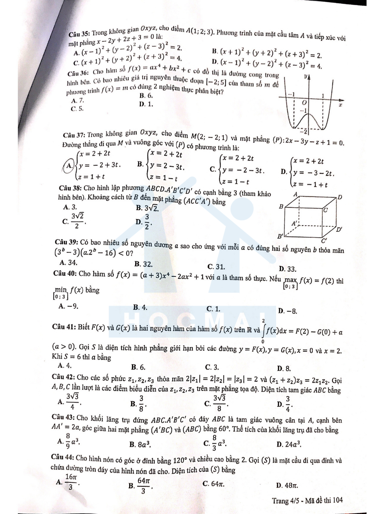 dap an de thi toan thpt 2022 3