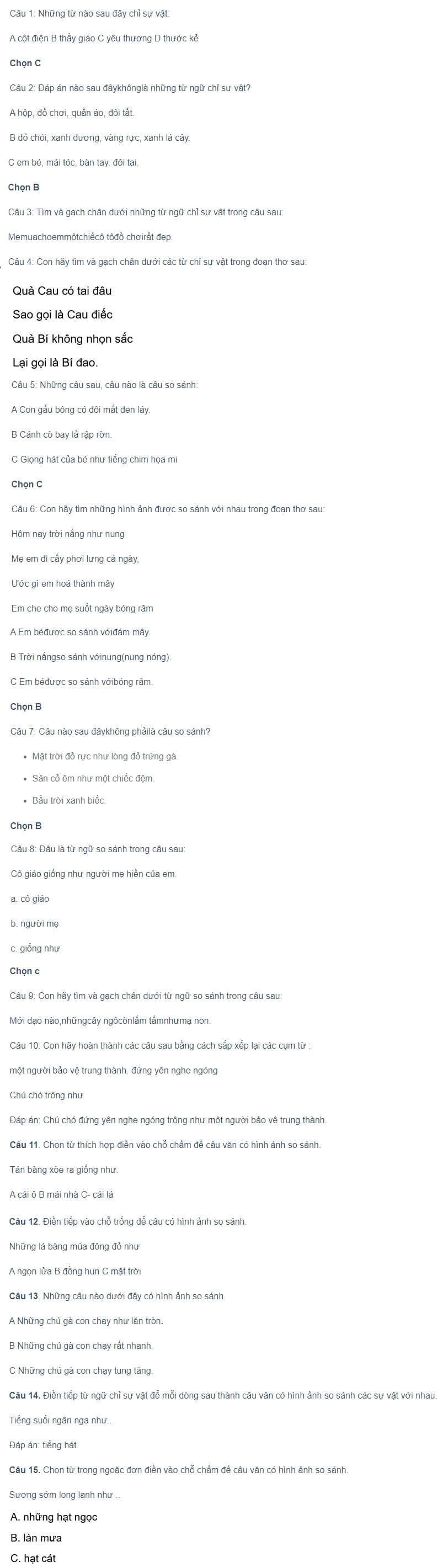 Trong quá trình làm bài tập câu so sánh, các bé vẫn mắc một số lỗi. (Ảnh: Sưu tầm internet)