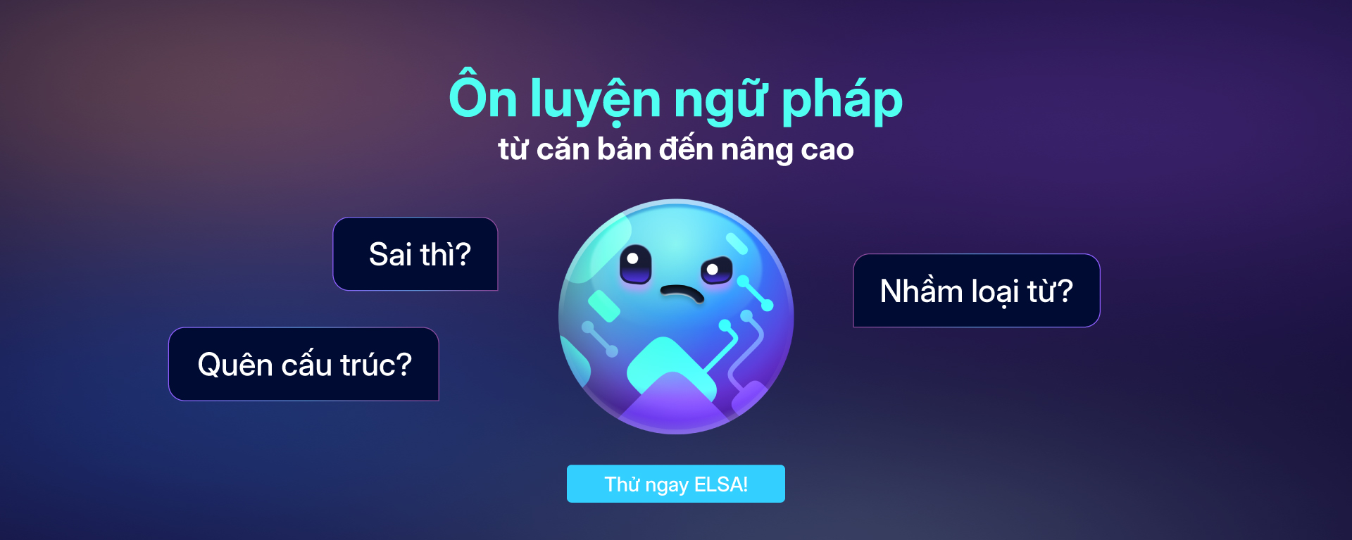 Cấu trúc này chỉ được dùng khi cả hai vế có cùng một chủ ngữ trong tiếng Anh