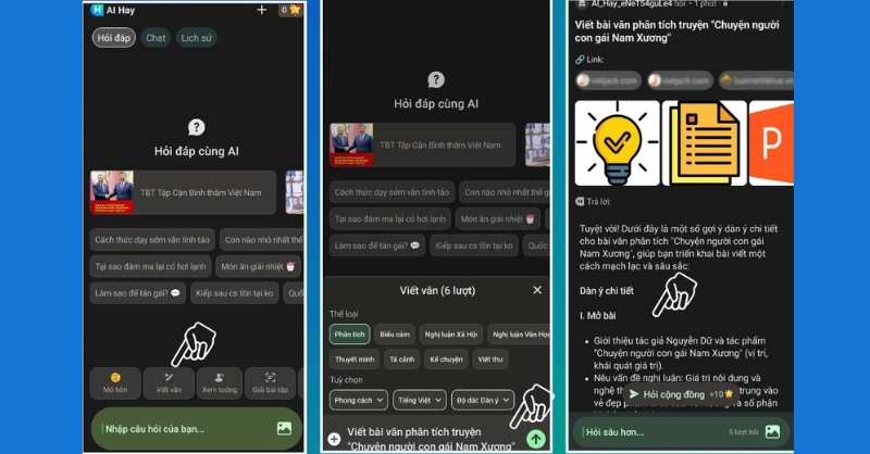 AI Hay là ứng dụng hỏi đáp thông minh
