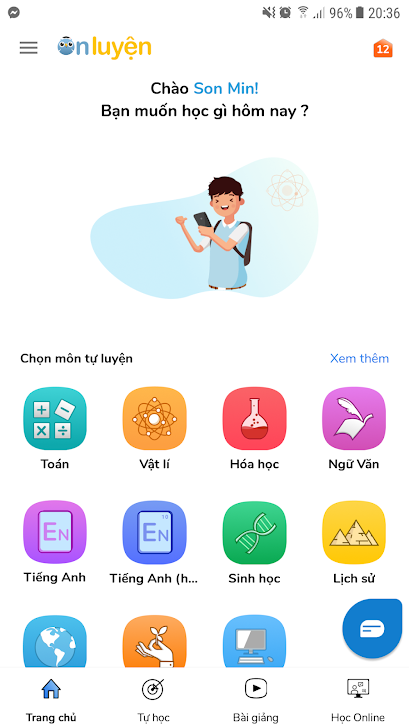 Onluyen.vn: Ôn luyện thi lớp 1 - 12