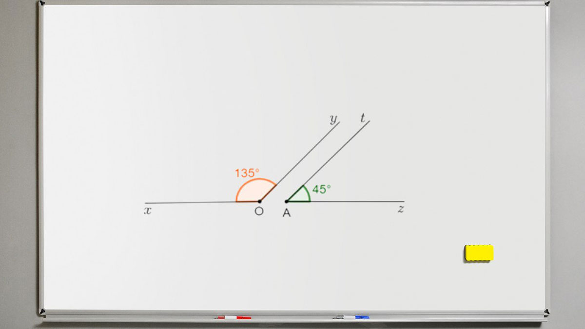 Tính chất của 2 góc bù nhau