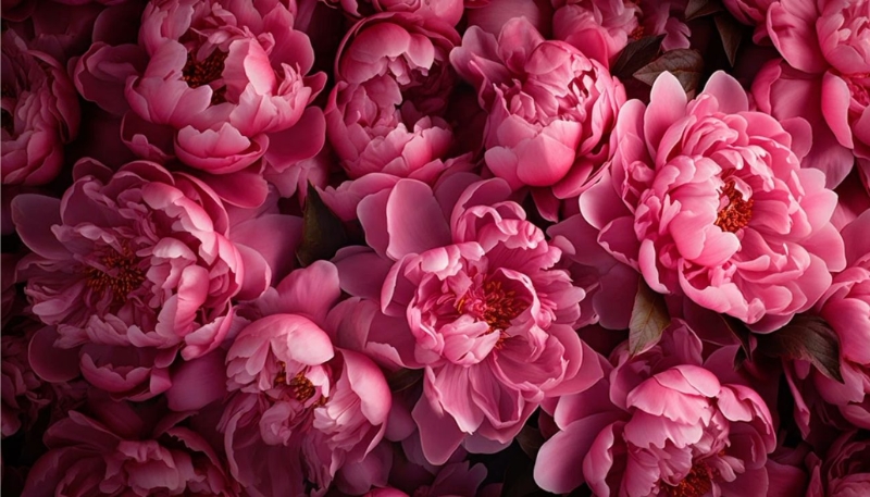 hoa mẫu đơn hồng