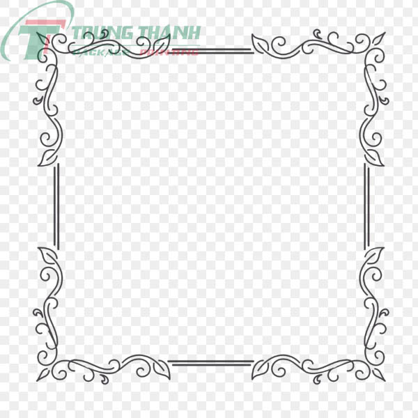 Khung viền rất đa dạng và có nhiều loại khác nhau