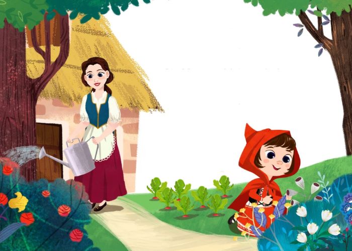 truyện thiếu nhi cô bé quàng khăn đỏ