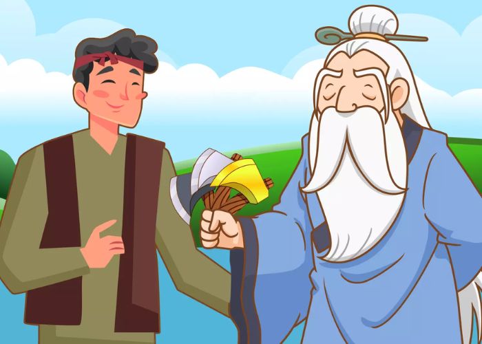 truyện thiếu nhi ba chiếc rìu