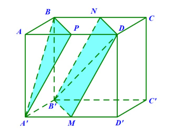 khoang cach giua 2 duong thang cheo nhau oxyz 4