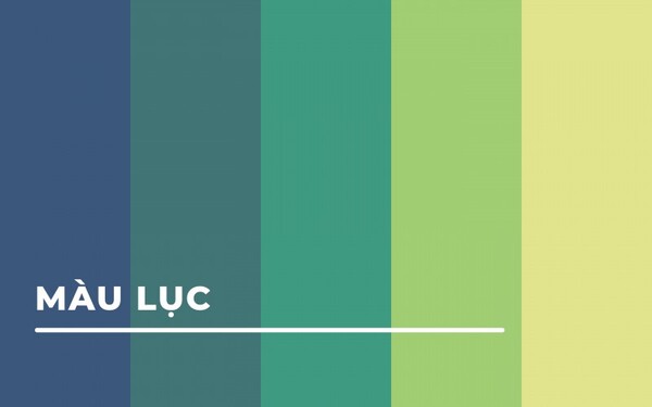 Tìm hiểu về màu xanh lục và các màu xanh cơ bản