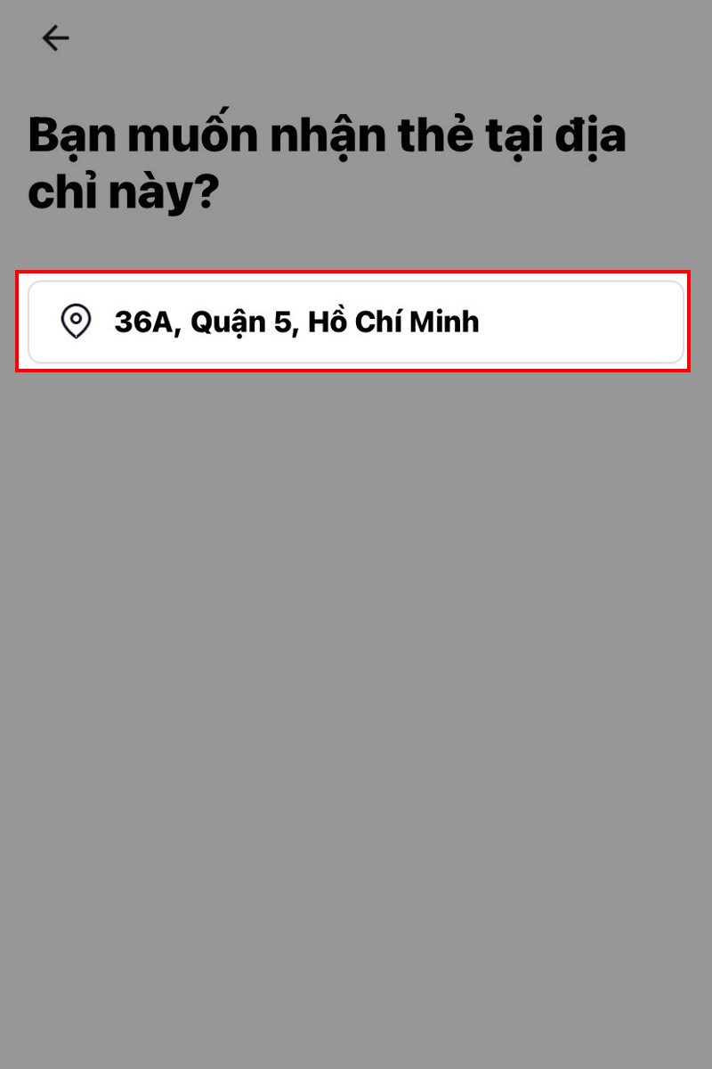 Mở thẻ Techcombank online bước 5