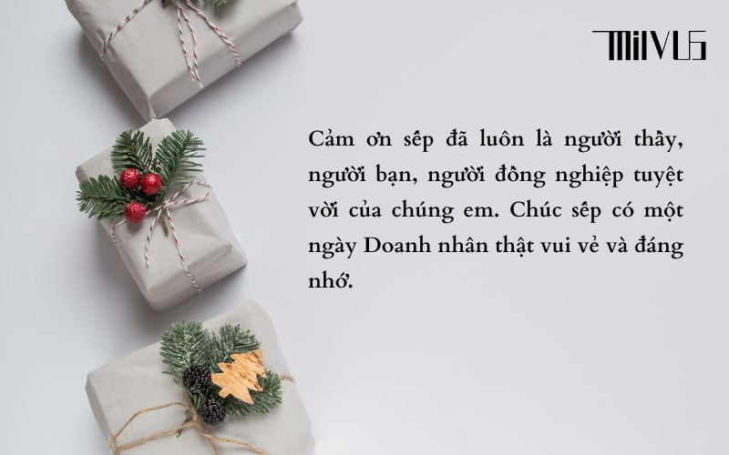 Lời chúc ngày doanh nhân ý nghĩa cho Sếp