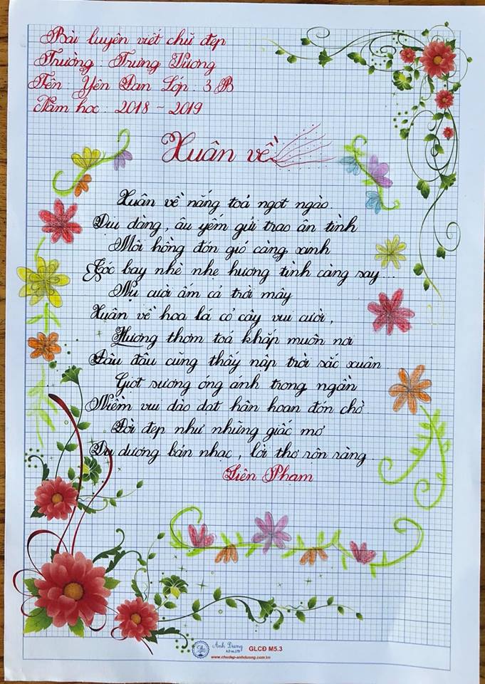 Luyện viết chữ đẹp