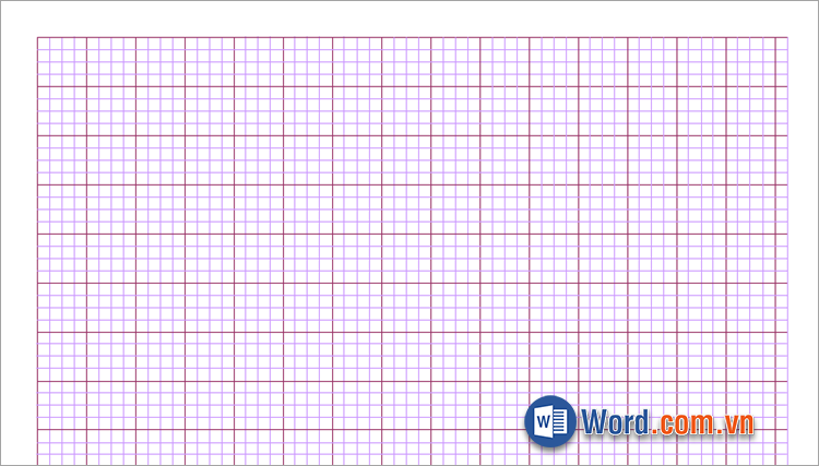 Mẫu giấy 4 ô ly file Word