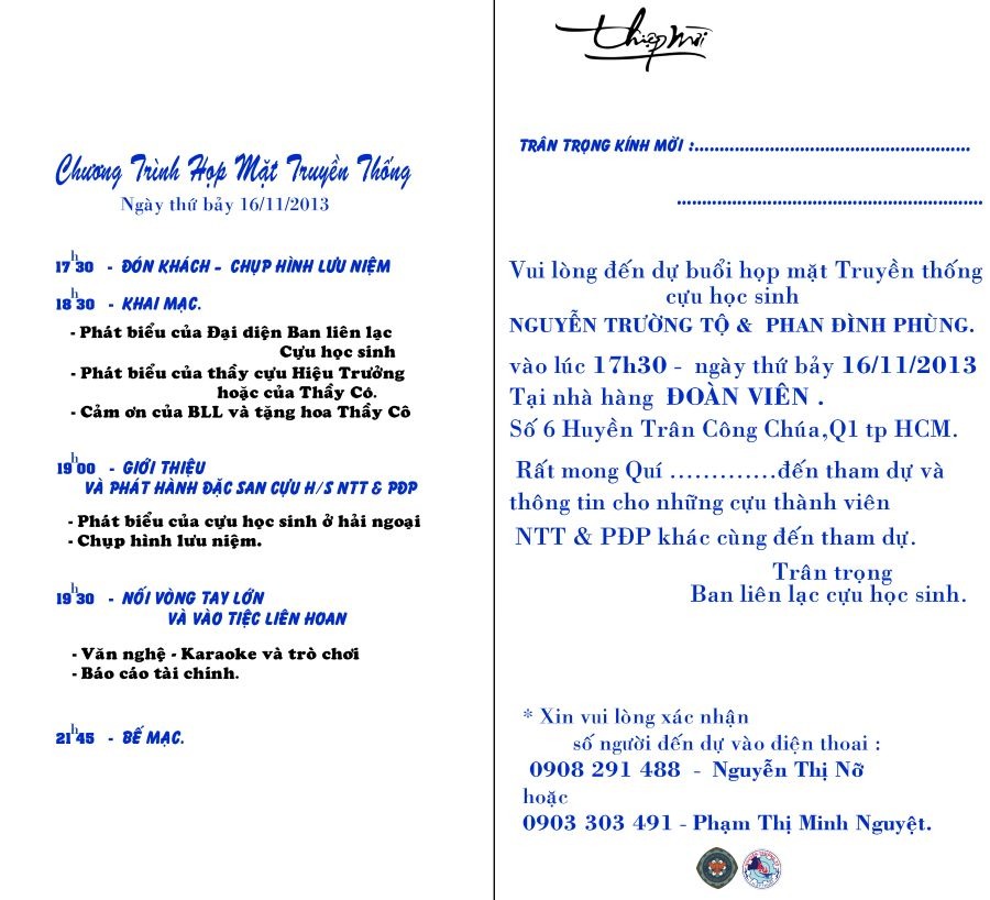 Mẫu Giấy Mời Gặp Mặt Phổ Biến Nhất Hiện Nay Và Cách Soạn Chuẩn | In Đồng Lợi | 2