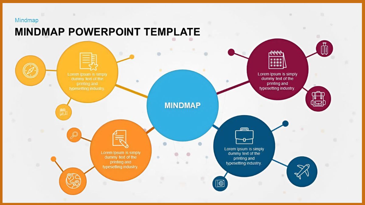 Cách trang trí sơ đồ tư duy trong PowerPoint sáng tạo